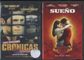 Sueno, Cronicas  John Leguizamo 2 DVDs  
