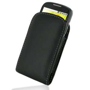  PDair VX1 Black Leather Case for Huawei Gaga U8180 / IDEOS 