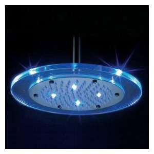   Shower Head with Color Changing LED Light (Round)