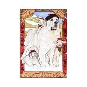  Great Pyrenees Christmas Cards