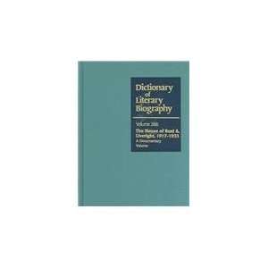  Dictionary of Literary Biography Boni and Liveright A 