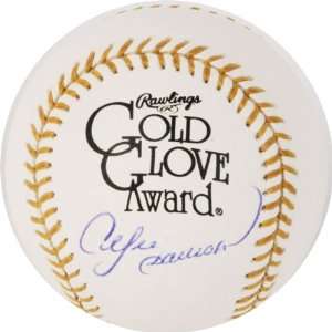   Dawson Chicago Cubs Autographed Gold Glove Baseball 