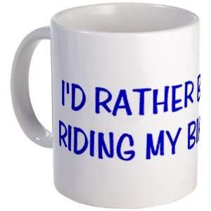  Riding My Bike Sports Mug by 