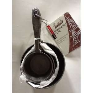 Amco Cast Aluminum French Market Measuring Cups, Set of 4  