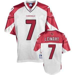  Matt Leinart Jersey Reebok White Replica #7 Arizona 