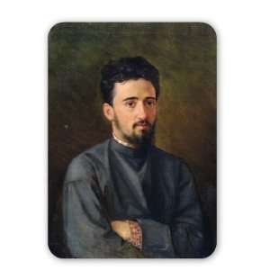  Portrait of Vsevolod M. Garshin, 1878 (oil   Mouse Mat 