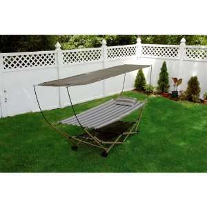 Bliss Stow EZ Portable/Foldable Hammock and Stand Combo with Canopy 