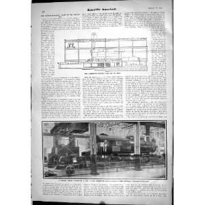  Scientific American 1904 Train Freight Engine Tests 