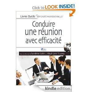 Conduire une réunion avec efficacité (Livres Outils) (French Edition 