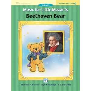 Music for Little Mozarts Character Solo    Beethoven Bear, Level 2 