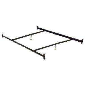   ON ON METAL BED RAILS W/CROSS ANGLES AND GLIDES FOR HDBD/FTBD  
