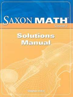   Solution Manual by Stephen Hake, Houghton Mifflin Harcourt  Paperback