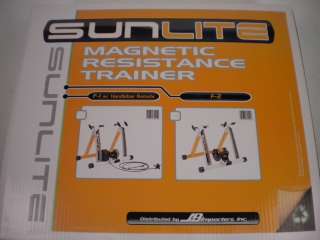 HOLIDAY RETURNS SUNLITE FORZA F2 MAGNETIC RESISTANCE INDOOR CYCLING 