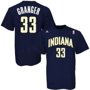  adidas Indiana Pacers #33 Danny Granger Navy Blue Player T 