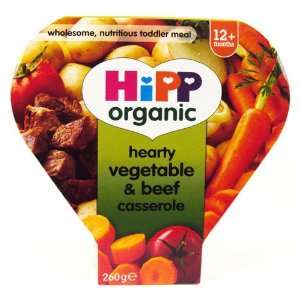 Hipp 1 Year Vegetable & Beef Casserole Tray 260g  Grocery 
