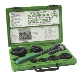 Greenlee 7238SB Slug Buster Knockout Kit With Ratchet Wrench by 