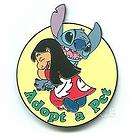DISNEY AUCTIONS LILO & STITCH ADOPT A PET 2004 PIN ONLY