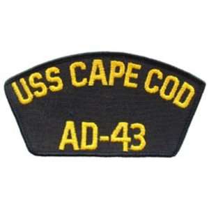  U.S. Navy USS Cape Cod AD 43 Patch 2 1/4 x 4 Patio 