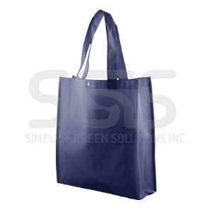  Reusable Grocery Tote Bag   Large 10 Pack   Navy Blue 