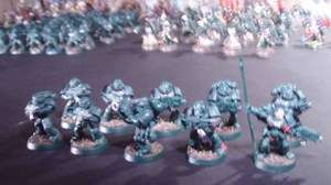Warhammer 40K Space Marines Ultramarines Tactical Squad Lot Of 10 