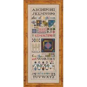 Amish Quilt Sampler, Cross Stitch from Told in a Garden