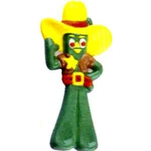  Gumby Sheriff Ceramic Magnet   Discontinued Kitchen 