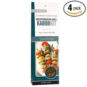 Urban Accents Mediterranean Grill Kabob Kit, 1 Ounce Packages (Pack of 