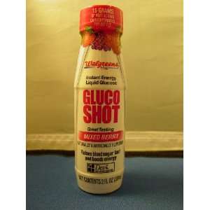   Gluco Shot Instant Energy Liquid Glucose, Berry Blast 