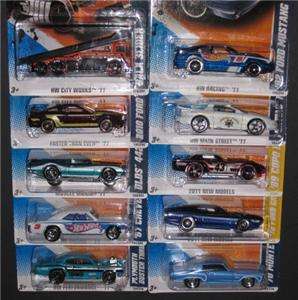 HOT WHEELS  EXCLUSIVE windshield tampo 10 set  