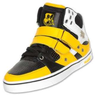  VLADO Knight Kids Athletic Casual Shoes, Black/Yellow 