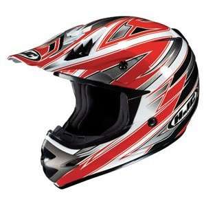  HJC AC X3 Option MC 1 Motocross Helmet Red Medium 