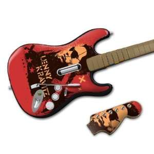   Band Wireless Guitar  Lenny Kravitz  Stencil Red Skin Electronics