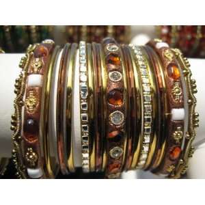 Indian Bangles for Kids Chicklet Brown