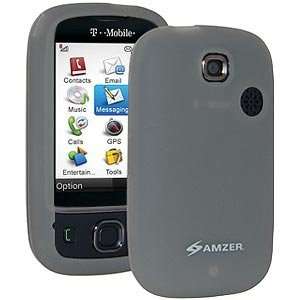  Amzer Silicone Skin Jelly Case   Grey Cell Phones 