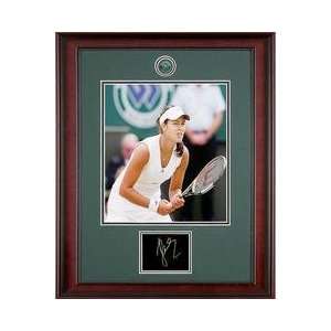 Ana Ivanovic Wimbledon Etched Replica Autograph Memorabilia