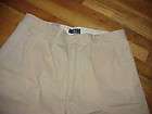 Mens Dockers Loose Fit Flat Front Cotton Twill Shorts S