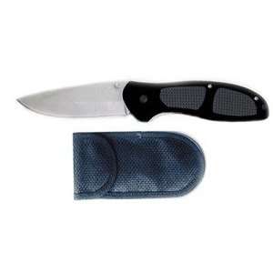  5 Liner Locking Tactical Pocket Knife   Black 8 Open 
