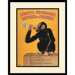  Anisetta Evangelisti Liquore da Dessert (ca. 1925) Framed 