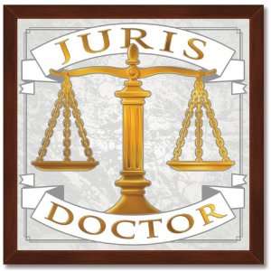  Juris Doctor Plaque