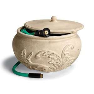  Acanthus Leaf Hose Pot   Frontgate Patio, Lawn & Garden