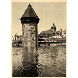   Wasserturm Water Tower   Original Photogravure