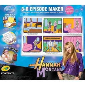  Crayola Hannah Montana 3D Episode Maker Toys & Games