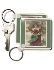 Susan Brown Designs Vintage Themes   A Fair Puritan   Key Chains