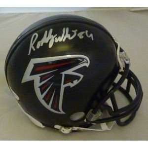   /Hand Signed Atlanta Falcone Mini Helmet Sports Collectibles
