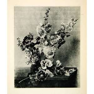  1927 Rotogravure Henri Fantin Latour Still Life Flowers 