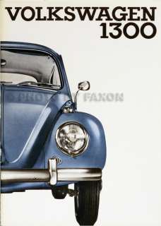 1966 Volkswagen 1300 Bug Owners Manual MINT NOS Owner Guide VW Beetle 