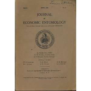   Entomology (Volume 24, Number 3, June 1931) E. Porter Felt Books