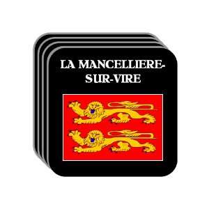   MANCELLIERE SUR VIRE Set of 4 Mini Mousepad Coasters 