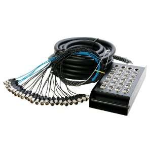  Hot Wires 20 Channel Audio Snake   100 Feet Musical Instruments