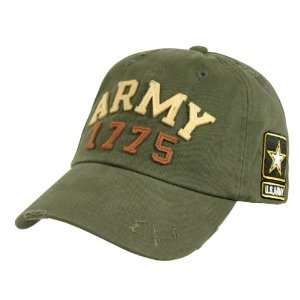  US ARMY Vintage Athletic Military Caps OLIVE